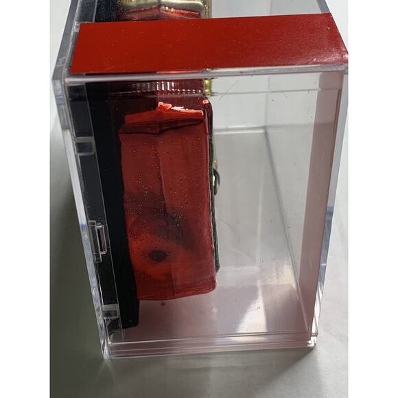 Macys Holiday Lane Front Door Decorated Christmas 2009 Molded Glass Ornament NEW - Picture 7 of 9